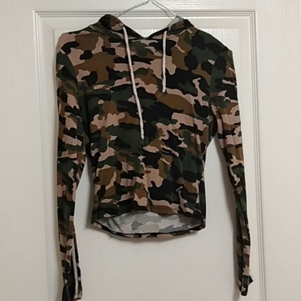 Juniors Cropped Hoodie